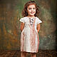 Felted dress for girl 'Flirty', Childrens Dress, Kamensk-Shahtinskij,  Фото №1