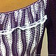Платье "Фиолетовая ночь. Флоренция". Платья. Knitting Elena Kondrina (ElenaKondrina). Ярмарка Мастеров.  Фото №6