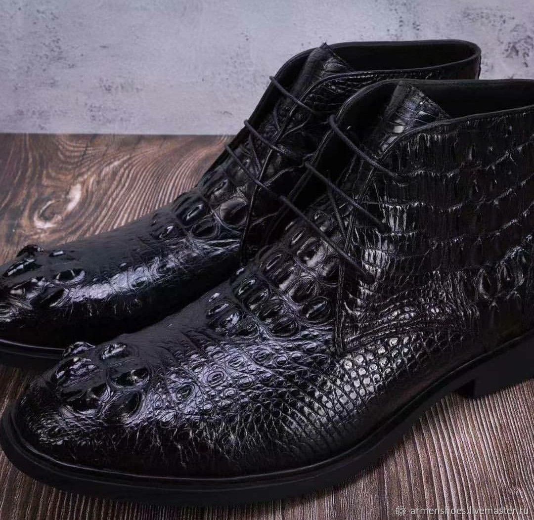 Обувь из крокодила