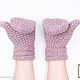 Knitted mittens made of merino/cashmere/alpaca. Mittens. Knitwear shop Fairy Tale by Irina. My Livemaster. Фото №4
