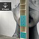 Стеллаж JASMINE. Стеллажи. BULL WULL FURNITURE. Интернет-магазин Ярмарка Мастеров.  Фото №2
