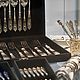 Cutlery set EMPIRE for 6 persons (item 24 in box). Gifts. SILVER SPOONS since 1999. Online shopping on My Livemaster.  Фото №2