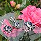 Комплект с сапфирами и топазом белым. Комплекты украшений. Jewelry fashion. Ярмарка Мастеров.  Фото №6