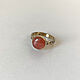 Brass ring with sunstone. Rings. Sonia Dov jewellery. Online shopping on My Livemaster.  Фото №2