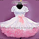 Baby dress 'pink and White' Art.-269. Childrens Dress. ModSister/ modsisters. Интернет-магазин Ярмарка Мастеров.  Фото №2
