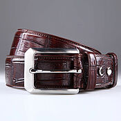 Аксессуары handmade. Livemaster - original item Genuine Crocodile Leather Belt IMA3304VK1. Handmade.