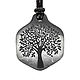 Shaped pendant 'Tree of life' made of natural shungite, Pendants, Petrozavodsk,  Фото №1