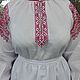Order Women's shirt with embroidery. Traditional ornament. MARUSYA-KUZBASS (Marusya-Kuzbass). Livemaster. . People\\\'s shirts Фото №3