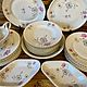Винтаж: Столовый сервиз Email de Limoges ADP Royal. Фарфор. France. Сервизы винтажные. Decor de table. Интернет-магазин Ярмарка Мастеров.  Фото №2