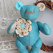 Куклы и игрушки ручной работы. Ярмарка Мастеров - ручная работа Мишка Тедди Бохо.. Handmade.