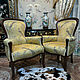 Винтаж: Кресло каминное в стиле Шинуазри, массив дерева, Мебель винтажная, Раменское,  Фото №1