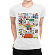 Cotton T-shirt 'Friends'. T-shirts and undershirts for men. Dreamshirts. Online shopping on My Livemaster.  Фото №2