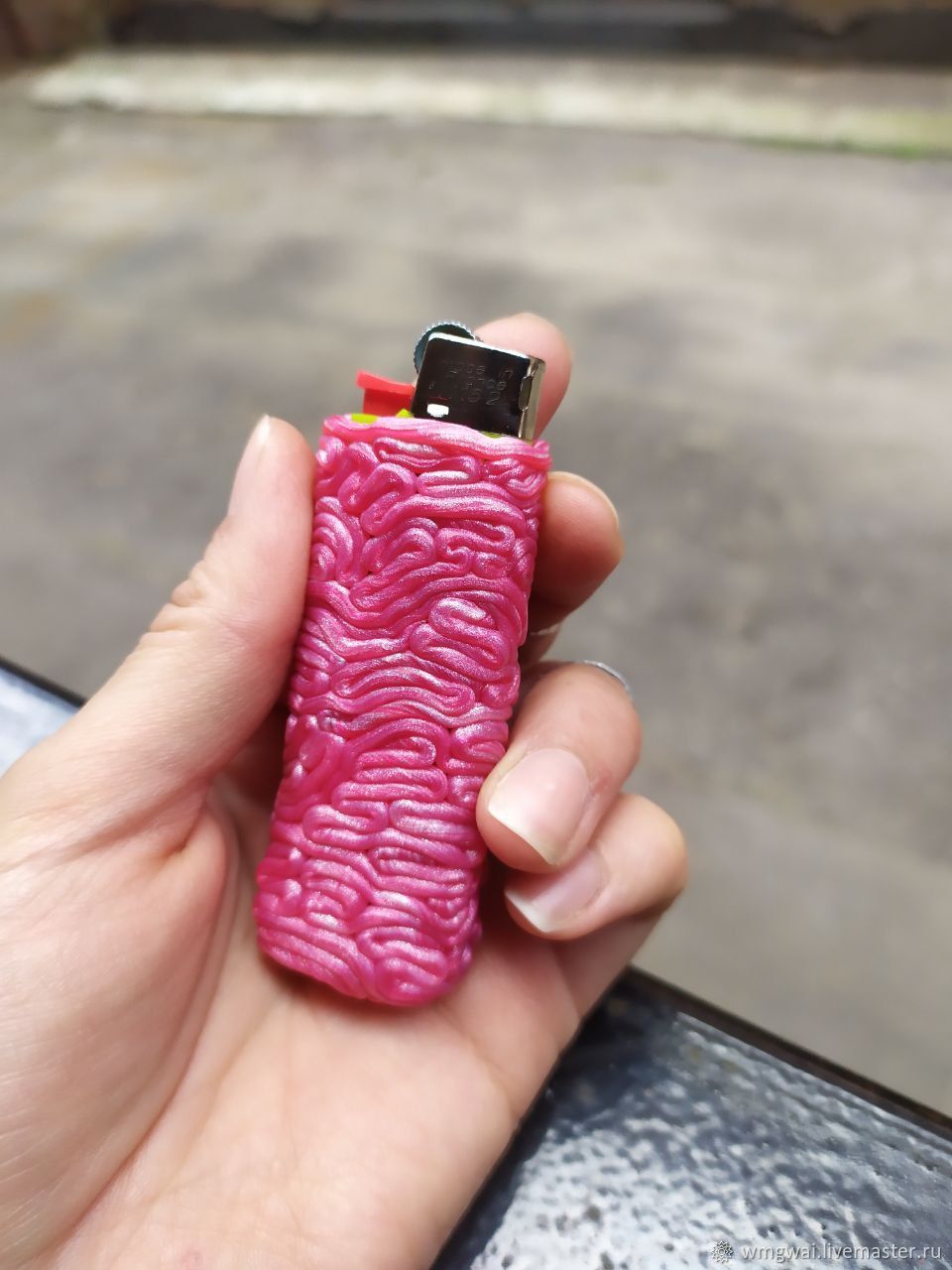 Чехол для зажигалки из полимерной глины, футляр для зажигалки в ...