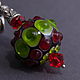 Кулон лэмпворк "Арлекин" lampwork. Подвеска. Arty-Crafty - Лидия Ивченко. Интернет-магазин Ярмарка Мастеров.  Фото №2