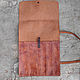 Order Leather case for kitchen knives. Labour. Livemaster. . Covers for tableware Фото №3
