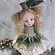 Коллекционная кукла. Интерьерная кукла. dari.dolls. Ярмарка Мастеров.  Фото №5