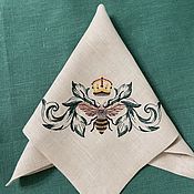 Для дома и интерьера handmade. Livemaster - original item Swipe: Set of linen napkins 