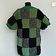 Knitted green coat 'malachite box'. Coats. vyazanaya6tu4ka. Online shopping on My Livemaster.  Фото №2