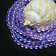 Order Beads 33 pcs Round 6 mm Lilac Opal. agraf. Livemaster. . Beads1 Фото №3