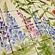 Tiles and tiles: Apron for the kitchen My garden. Tile. Flera Daminova Rospis farfora. (artflera). Ярмарка Мастеров.  Фото №5