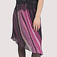 Skirt ruffled chiffon asymmetrical pleated, Skirts, Moscow,  Фото №1