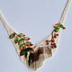 Order Necklace "Autumn" made of beads with a petrified tree. Elena Karaseva Bead Exclusive. Livemaster. . Necklace Фото №3