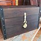 Chest of solid cedar Trophy. Basket. Joinery in Altai. My Livemaster. Фото №4