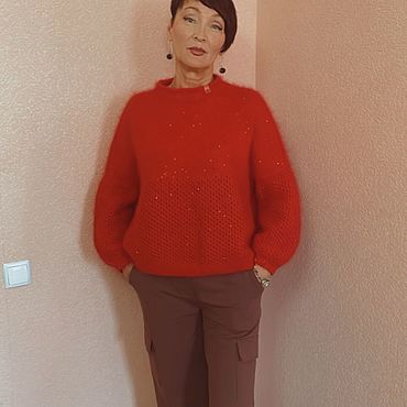 Одежда ручной работы. Ярмарка Мастеров - ручная работа Джемпер. Handmade.