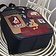 Рюкзак кожаный А4 «Крыши». Рюкзаки. VICTORIA's BAGS Виктория. Ярмарка Мастеров.  Фото №4