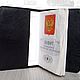 Egypt Cat Leather Passport Cover. Passport cover. Made In Rainbow. My Livemaster. Фото №5