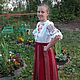 The skirt is woven, traditional ornament, Shirts, Kemerovo,  Фото №1