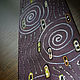 Klimt Militari Tie. Ties. Exclusive hand painted. My Livemaster. Фото №4