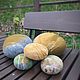 Валяные валуны. Элементы интерьера. Gavrilova-wool (Гаврилова Елена). Ярмарка Мастеров.  Фото №6