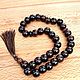 Obsidian Rosary'. Rosary. Samocvety. Online shopping on My Livemaster.  Фото №2