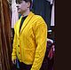 Мужской вязаный кардиган Мехико с аранами
