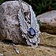 Silver pendant 'angel' Sapphire, pendant with wings, Pendants, Yalta,  Фото №1