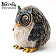 toy owl. Stuffed Toys. 2sovy. My Livemaster. Фото №6