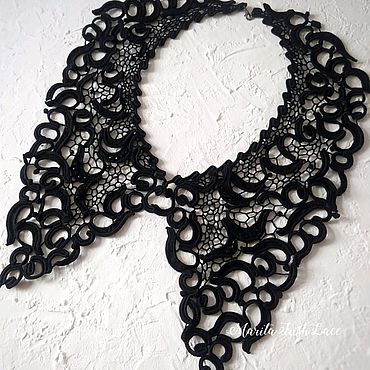 Аксессуары ручной работы. Ярмарка Мастеров - ручная работа Воротничок "Мелодия". Handmade.