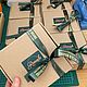 Обложка на паспорт из синей матовой кожи с инициалами. Обложка на паспорт. Remeslo Brand. Ярмарка Мастеров.  Фото №6