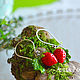 Earrings 'Strawberry'. Earrings. anna-buzunko. Online shopping on My Livemaster.  Фото №2