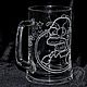 Homer Simpson. Beer mug. Wine Glasses. ArtGraving. Online shopping on My Livemaster.  Фото №2