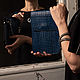 Сумка кожаная для телефона : Phone bag v.2 "рептилия" синяя, Сумка через плечо, Санкт-Петербург,  Фото №1