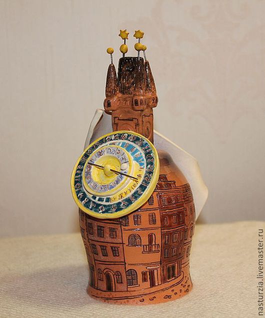 Купить Колокольчики Города Прага - коричневый, bell, hand made ...