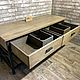 Тумба под раковину, массив лиственницы. Тумбы. EasyLOFT. Ярмарка Мастеров.  Фото №4
