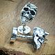 Запонки "Mephistos". Запонки. BONES & SOUL (BaevSergey). Ярмарка Мастеров.  Фото №5