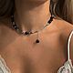 Заказать Колье из вулканической лавы со съемной подвеской. Clever-jewel-boutique. Ярмарка Мастеров. . Колье Фото №3