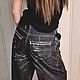 Womens jeans handmade 'No. №1'. Jeans. Lana Kmekich (lanakmekich). My Livemaster. Фото №6