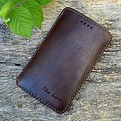 Сумки и аксессуары handmade. Livemaster - original item Covers: Leather phone case for number №2. Handmade.
