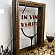 Заказать Копилка, 34*44см, для пробок от вина и шампанского, In vino veritas. Уют в деталях у Татьяны.. Ярмарка Мастеров. . Копилки Фото №3