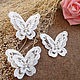 Order Mouth-watering 3D applique organza Butterflies. MMonro (MMonro). Livemaster. . Applications Фото №3